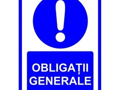 Placuta pentru obligatii generale